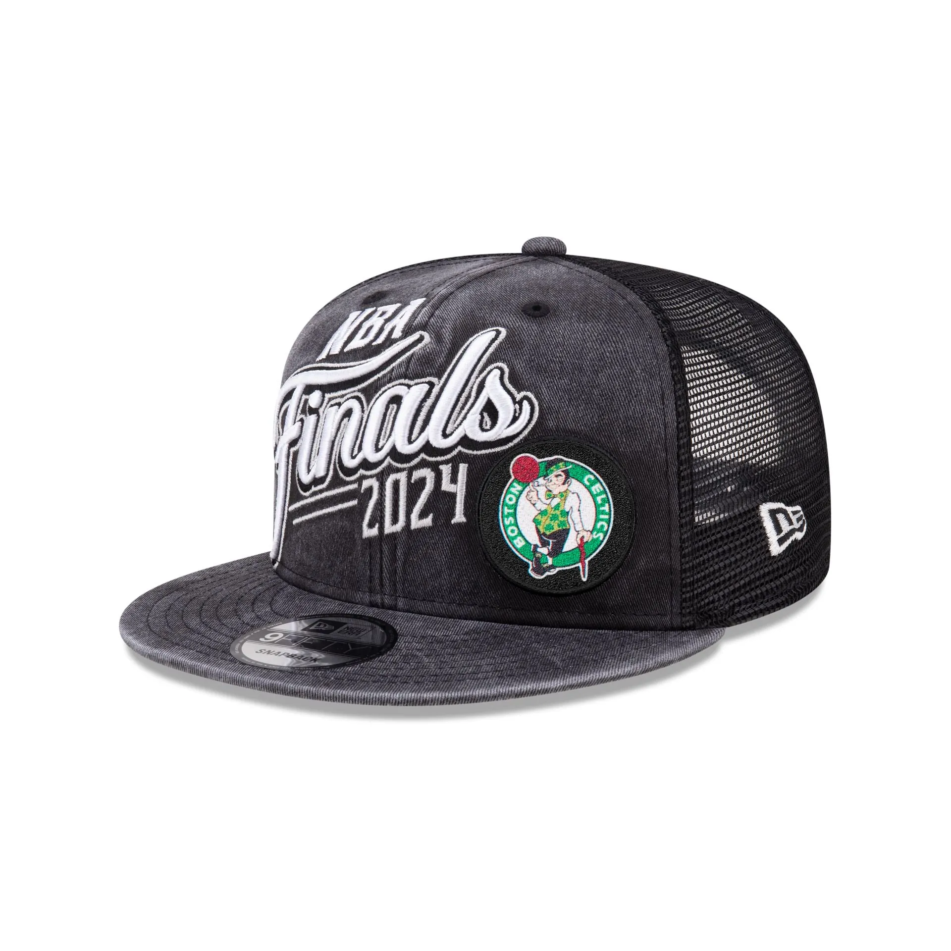 Boston Celtics 2024 NBA Finals Locker Room 9FIFTY Snapback Hat sold by New Era