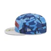 Golden State Warriors Blue Camo 59FIFTY Fitted Hat sold by New Era