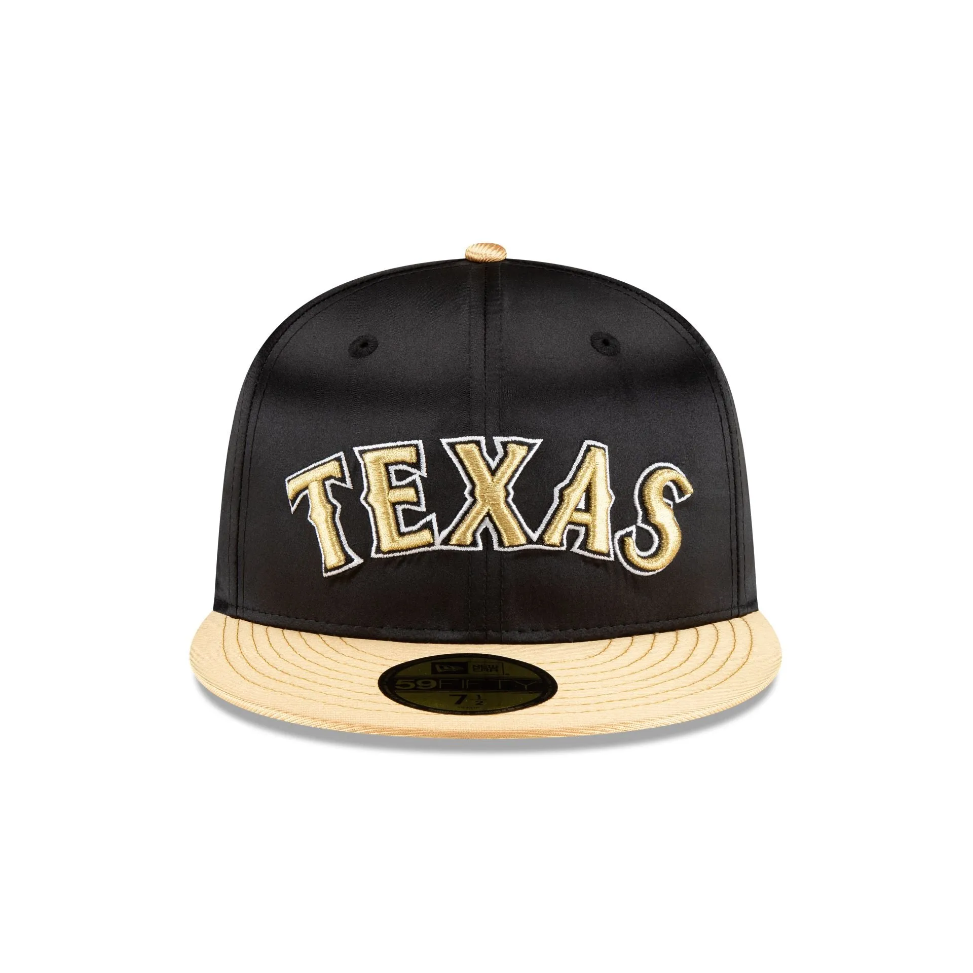 Texas Rangers Metallic Gold 59FIFTY Fitted Hat sold by New Era product image thumbnail 2