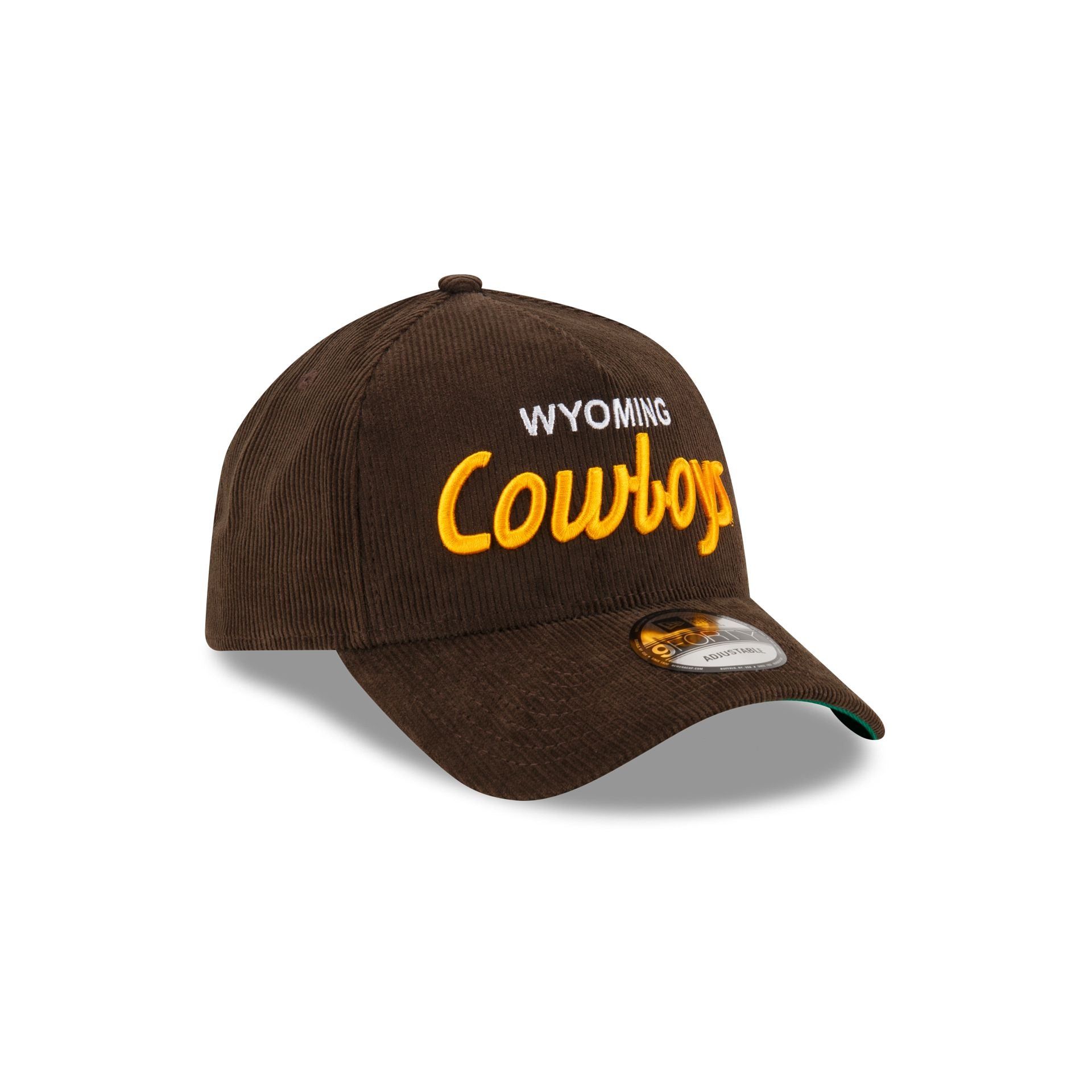 Wyoming Cowboys Collegiate Corduroy 9FORTY A-Frame Snapback Hat sold by New Era product image thumbnail 3