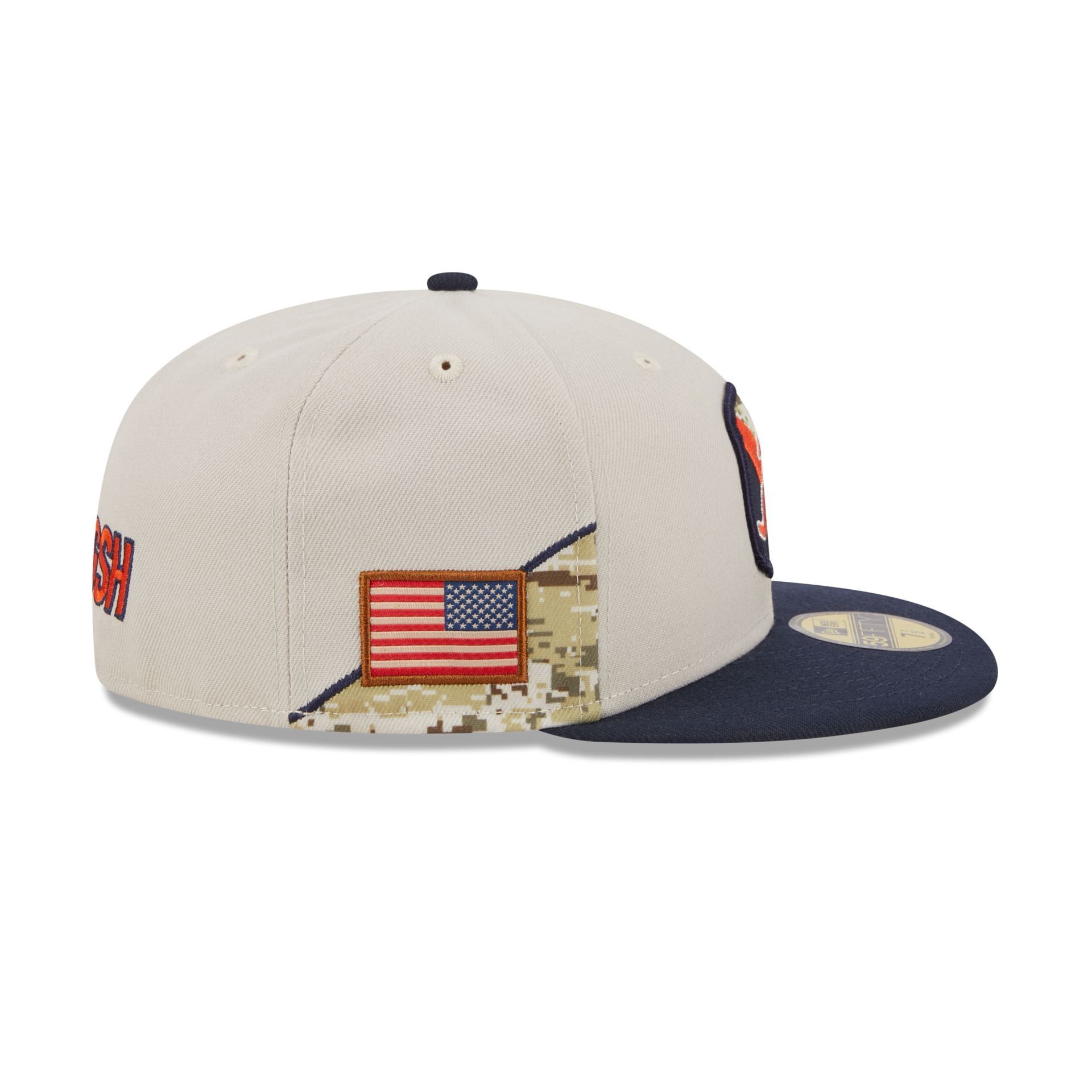 Chicago Bears 2023 Salute to Service Alternate 59FIFTY Fitted Hat sold by New Era product image thumbnail 4