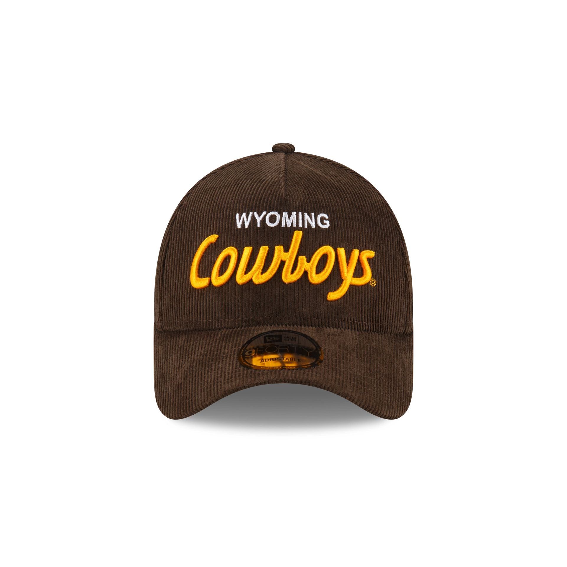 Wyoming Cowboys Collegiate Corduroy 9FORTY A-Frame Snapback Hat sold by New Era product image thumbnail 2