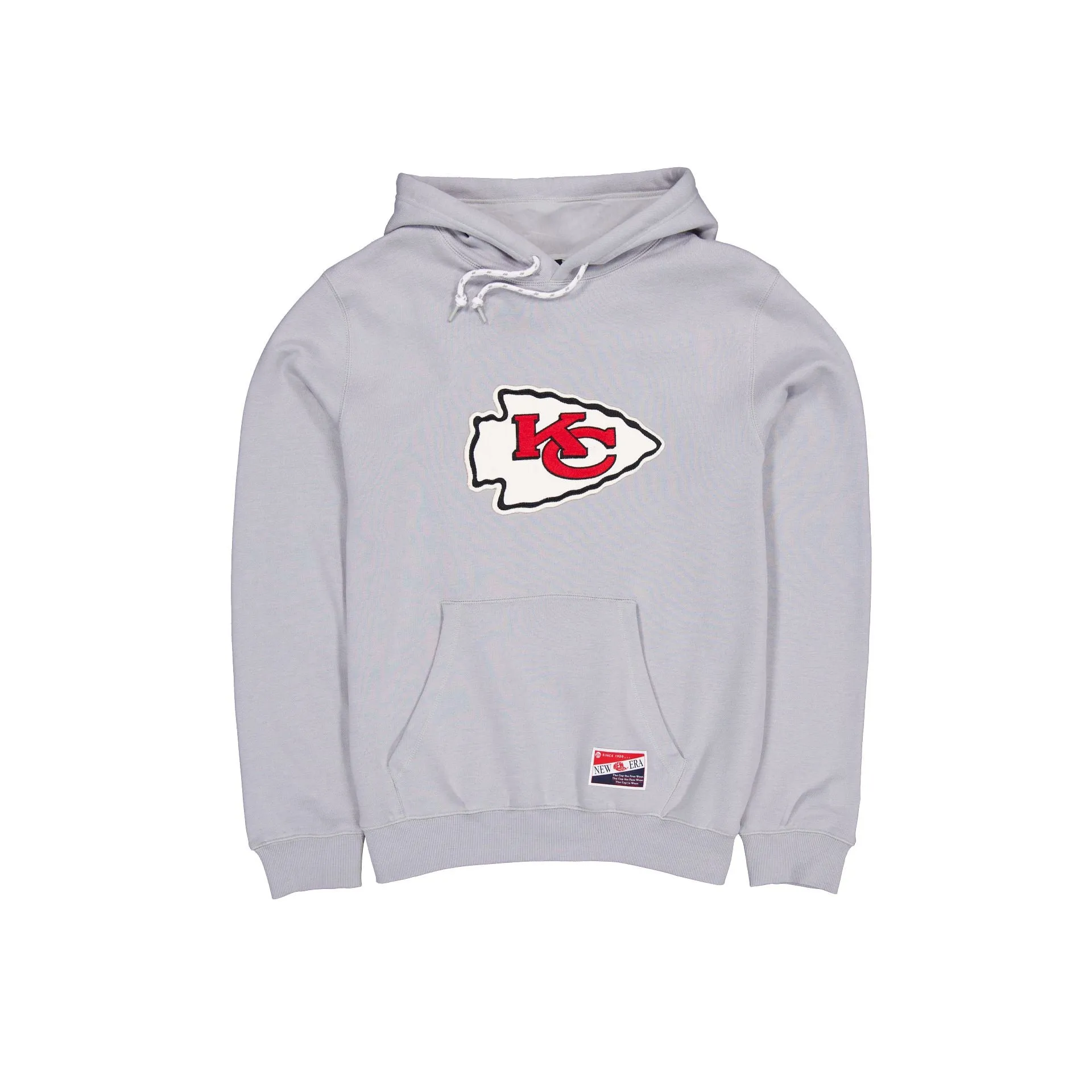 Kansas City Chiefs Throwback Gray Hoodie sold by New Era
