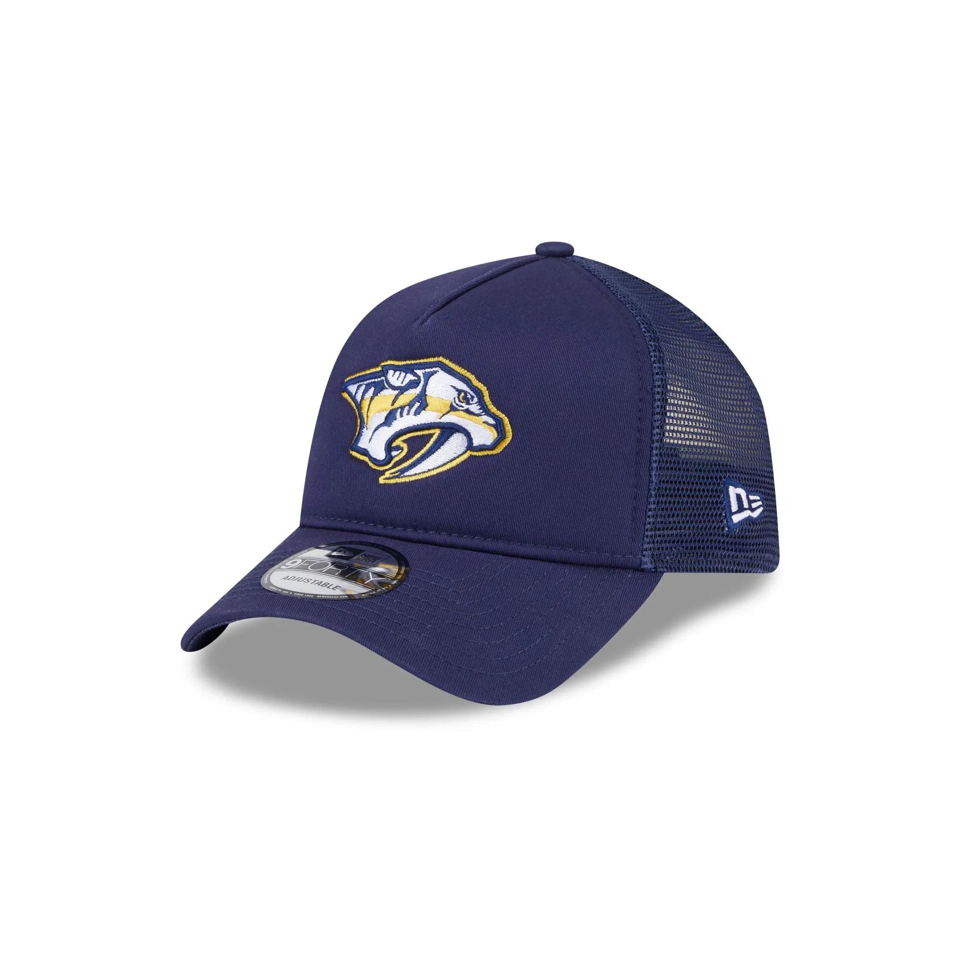 Nashville Predators 9FORTY A-Frame Trucker Hat sold by New Era