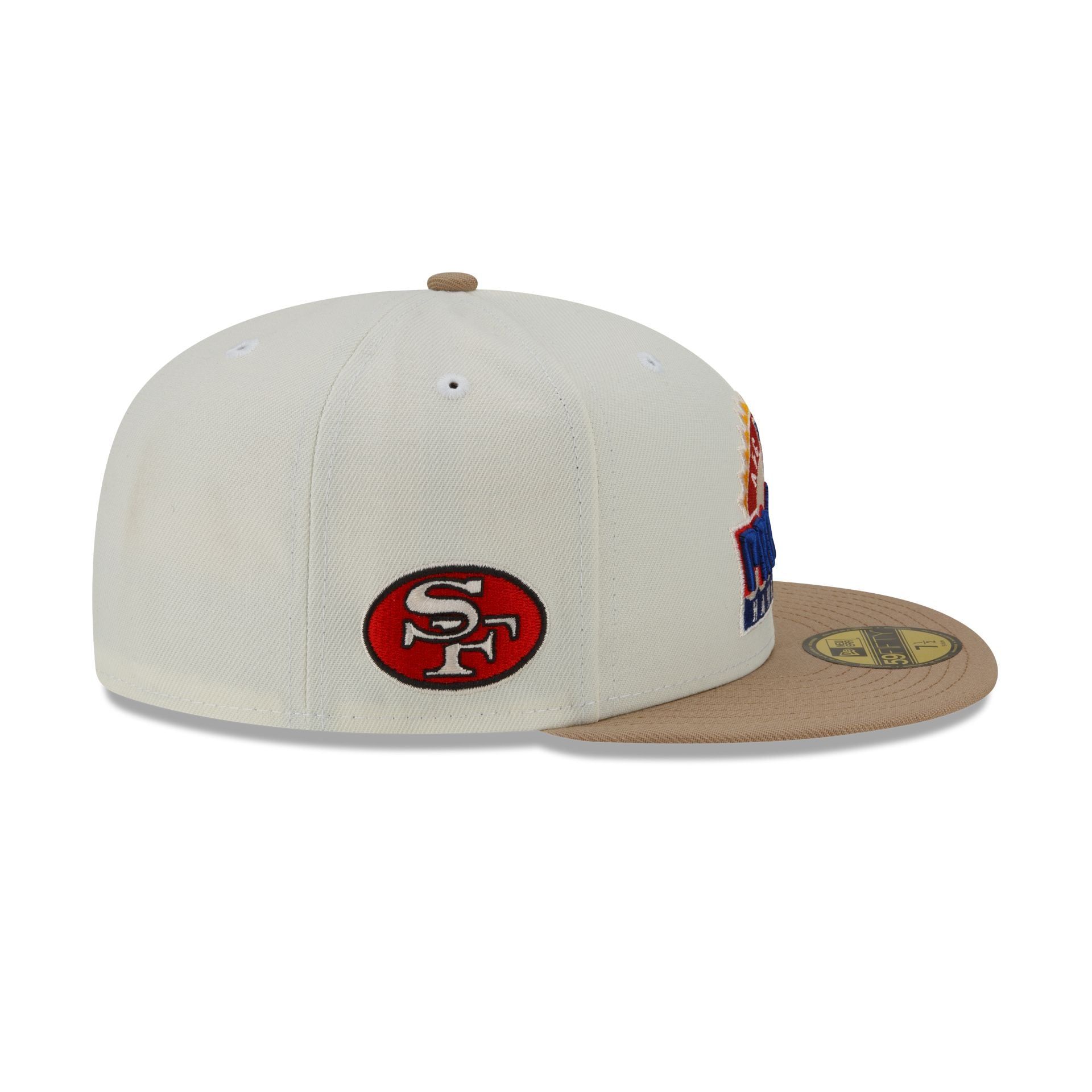 Just Caps Camel Visor San Francisco 49ers 59FIFTY Fitted Hat sold by New Era product image thumbnail 4