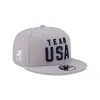 Team USA Skateboarding Gray 9FIFTY Snapback Hat sold by New Era