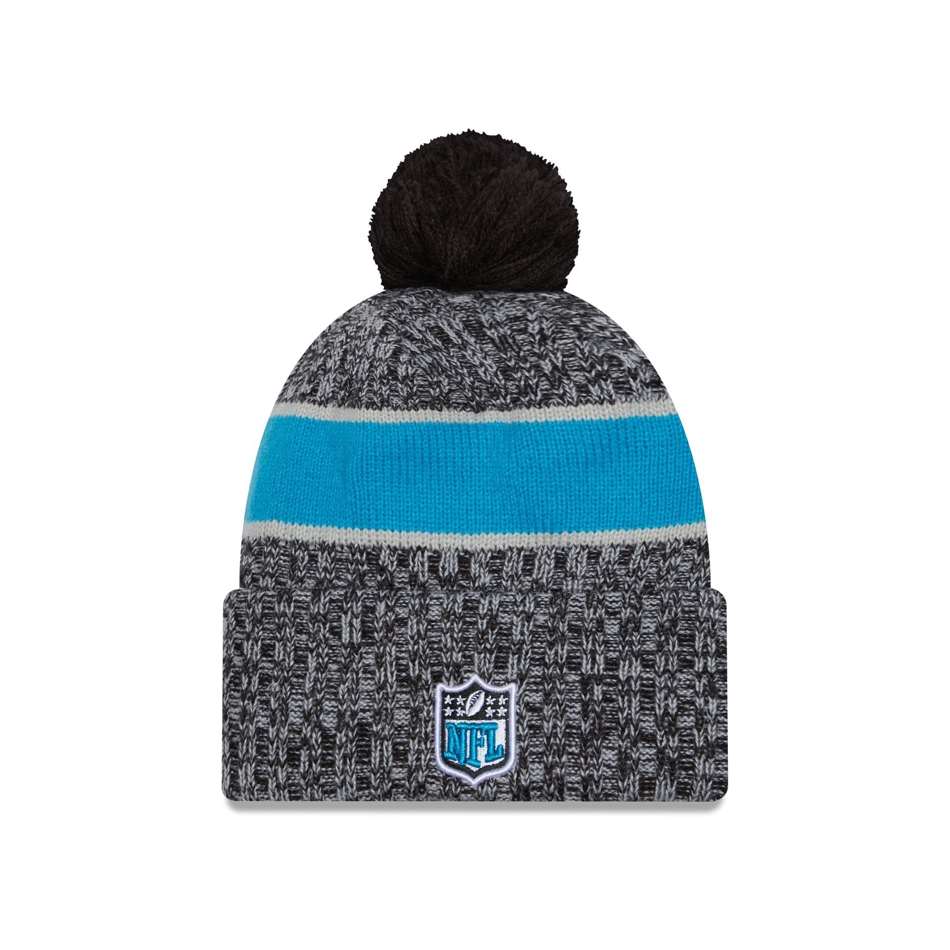 Carolina Panthers 2023 Cold Weather Pom Knit Hat sold by New Era product image thumbnail 2
