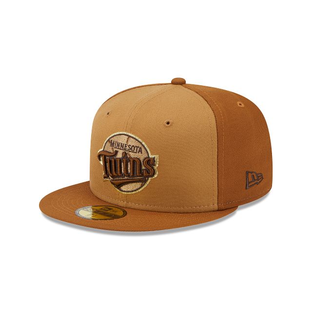 Minnesota Twins Tri-Tone Brown 59FIFTY Fitted Hat sold by New Era product image thumbnail 3
