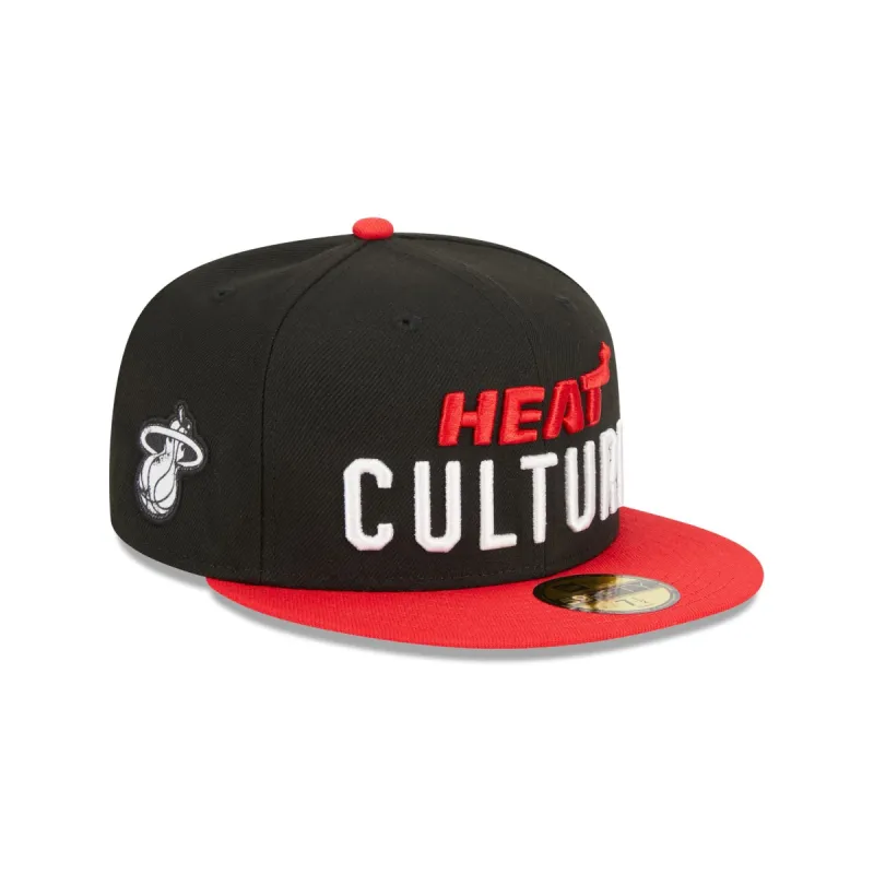 Miami Heat 2023 City Edition 59FIFTY Fitted Hat sold by New Era