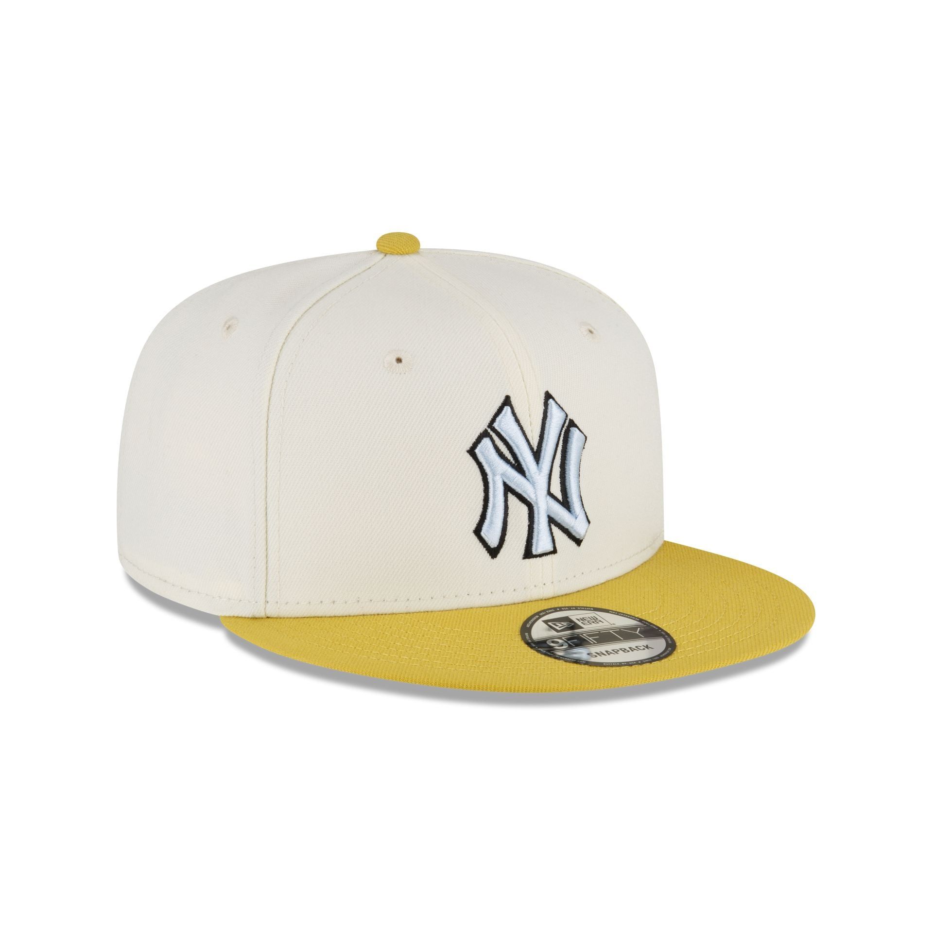 New York Yankees Chartreuse Chrome 9FIFTY Snapback Hat sold by New Era product image thumbnail 3
