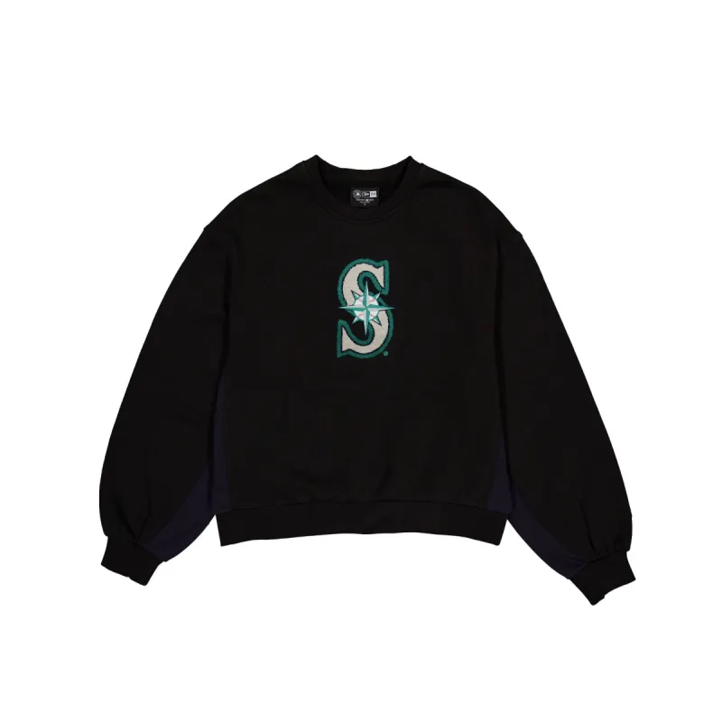 Seattle Mariners Sport Night Women's Crewneck sold by New Era