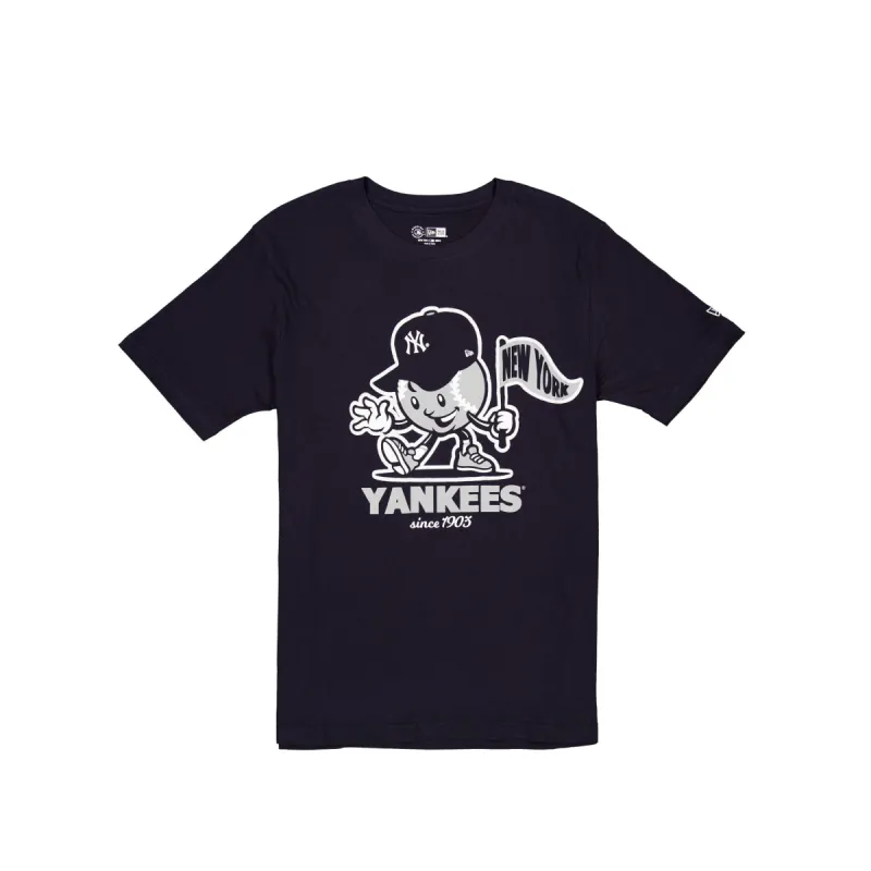 New York Yankees Court Sport Navy T-Shirt sold by New Era