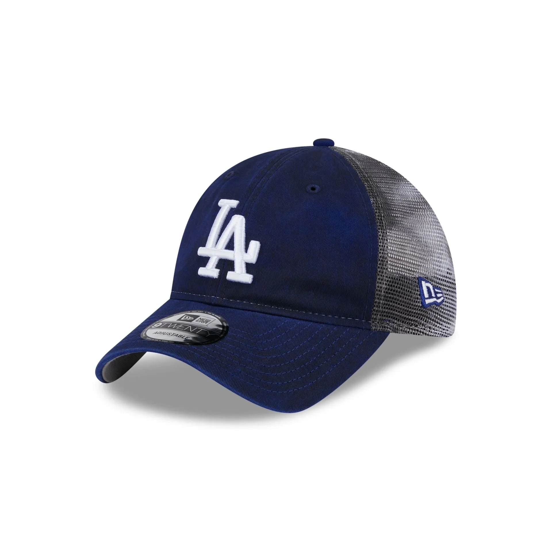 Los Angeles Dodgers Slick 9TWENTY Trucker Hat sold by New Era