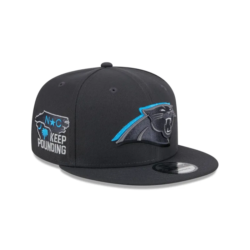 Carolina Panthers 2024 Draft 9FIFTY Snapback Hat sold by New Era