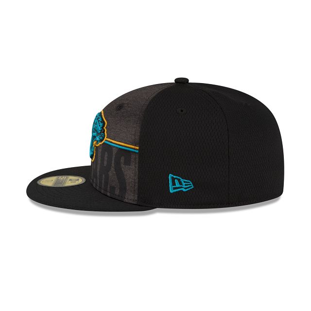 Jacksonville Jaguars 2023 Training Black 59FIFTY Fitted Hat sold by New Era product image thumbnail 4
