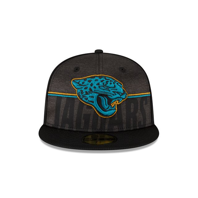 Jacksonville Jaguars 2023 Training Black 59FIFTY Fitted Hat sold by New Era product image thumbnail 2