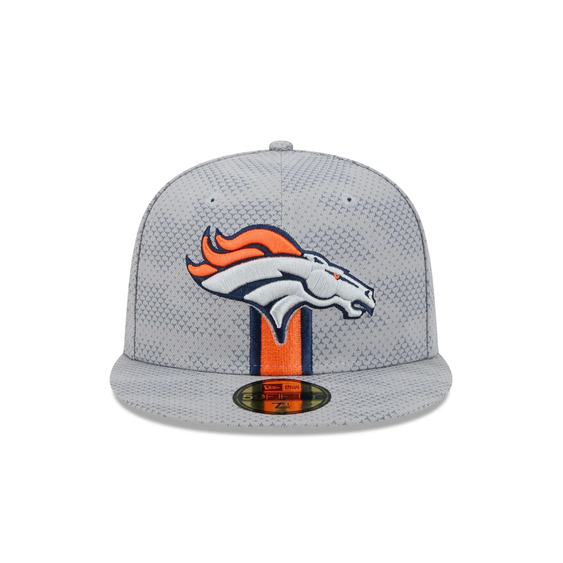 Denver Broncos 2024 Sideline Gray 59FIFTY Fitted Hat sold by New Era product image thumbnail 2