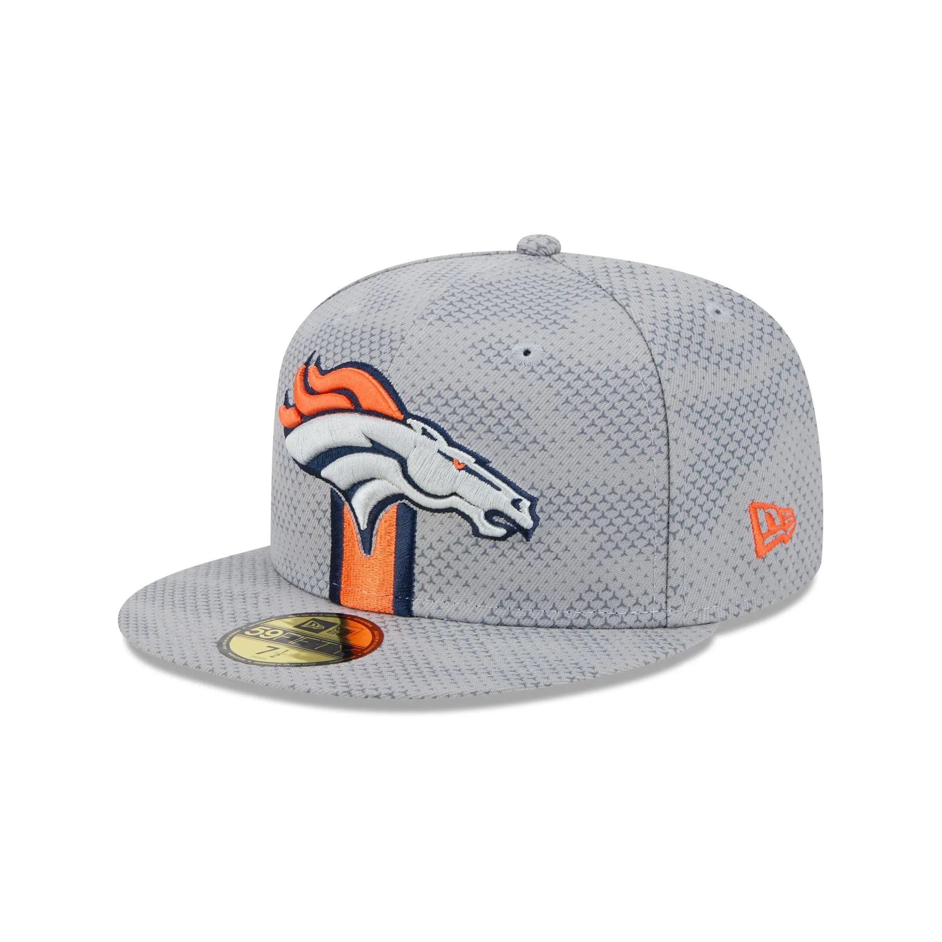 Denver Broncos 2024 Sideline Gray 59FIFTY Fitted Hat sold by New Era product image thumbnail 3