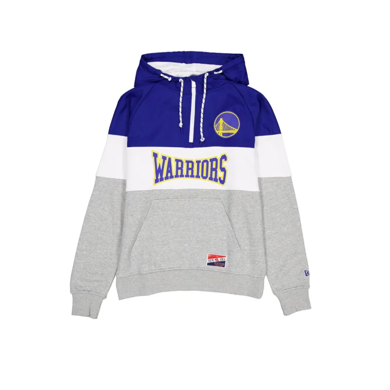 Golden State Warriors Throwback Color Block Hoodie sold by New Era
