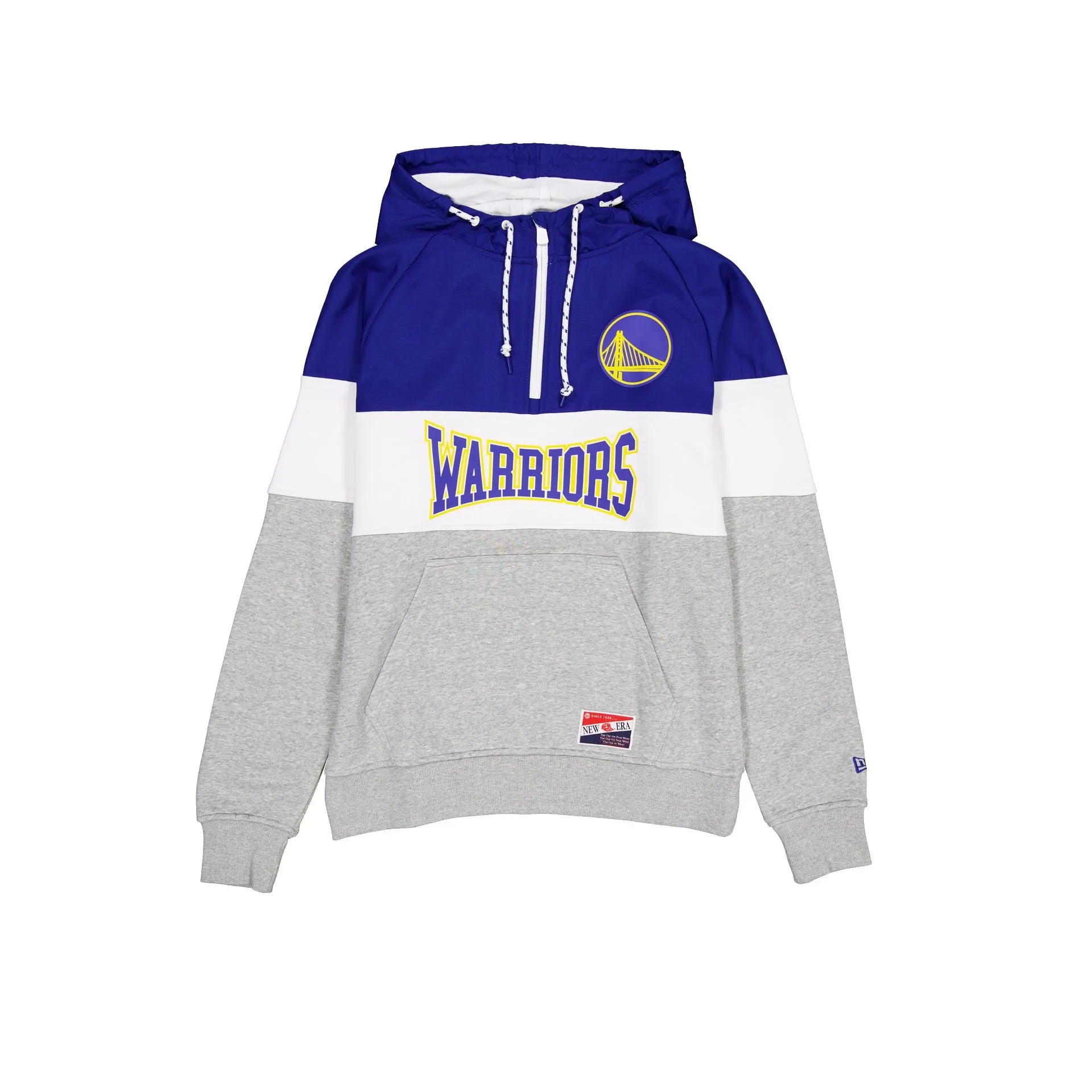Golden State Warriors Throwback Color Block Hoodie sold by New Era