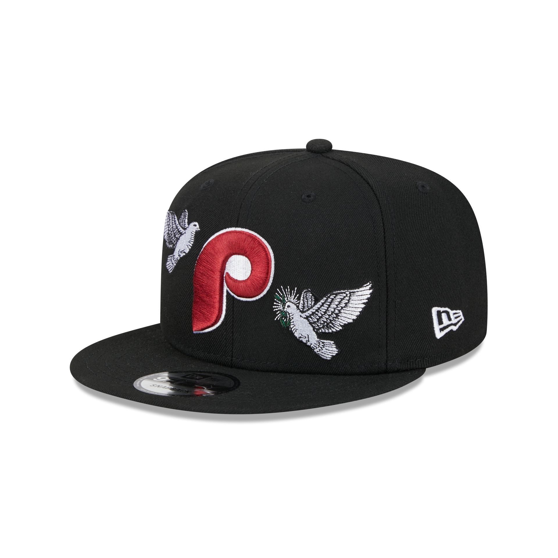 Philadelphia Phillies Peace 9FIFTY Snapback Hat sold by New Era