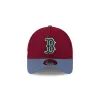 Boston Red Sox Cherry 9FORTY A-Frame Snapback Hat sold by New Era