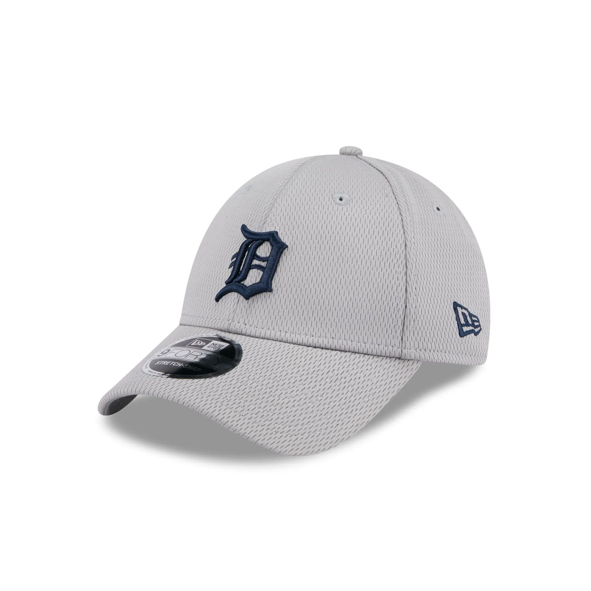 Detroit Tigers Gray 9FORTY Stretch-Snap Hat sold by New Era