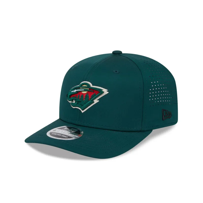 Minnesota Wild Perform 9SEVENTY Stretch-Snap Hat sold by New Era