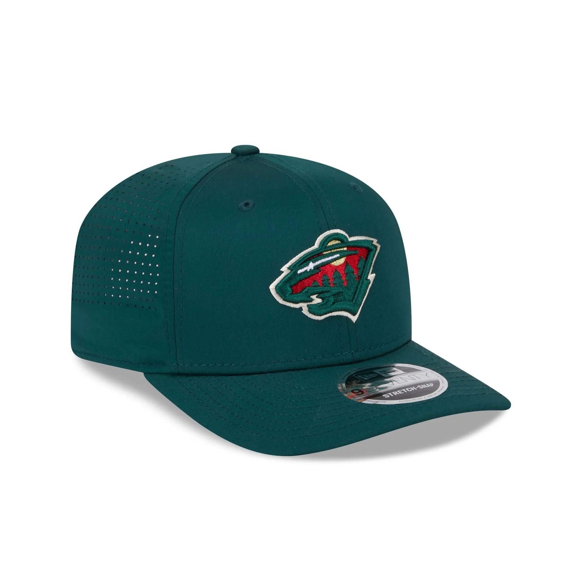 Minnesota Wild Perform 9SEVENTY Stretch-Snap Hat sold by New Era product image thumbnail 3