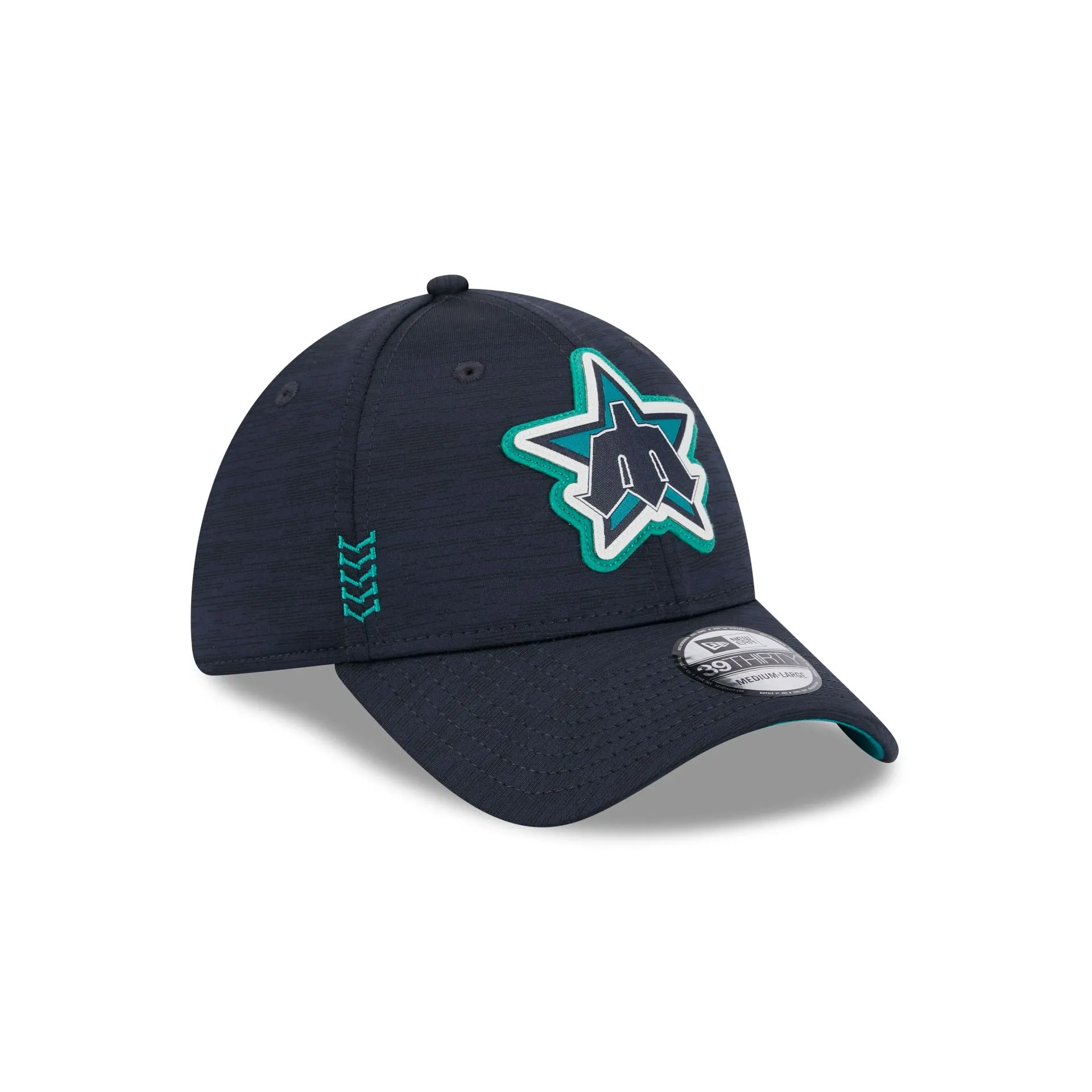 Seattle Mariners 2024 Clubhouse 39THIRTY Stretch Fit Hat sold by New Era product image thumbnail 3