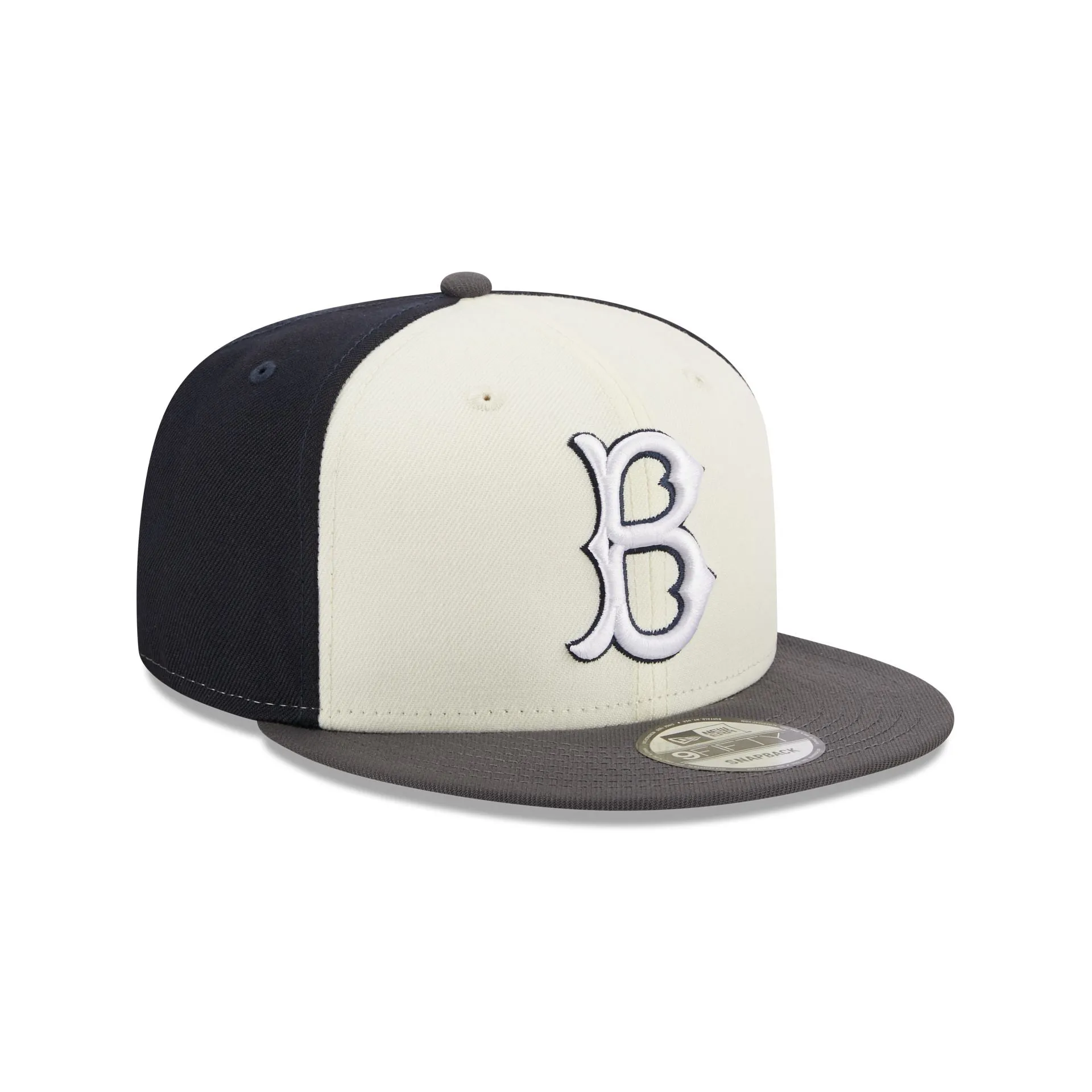 Brooklyn Dodgers Graphite Visor 9FIFTY Snapback Hat sold by New Era product image thumbnail 3