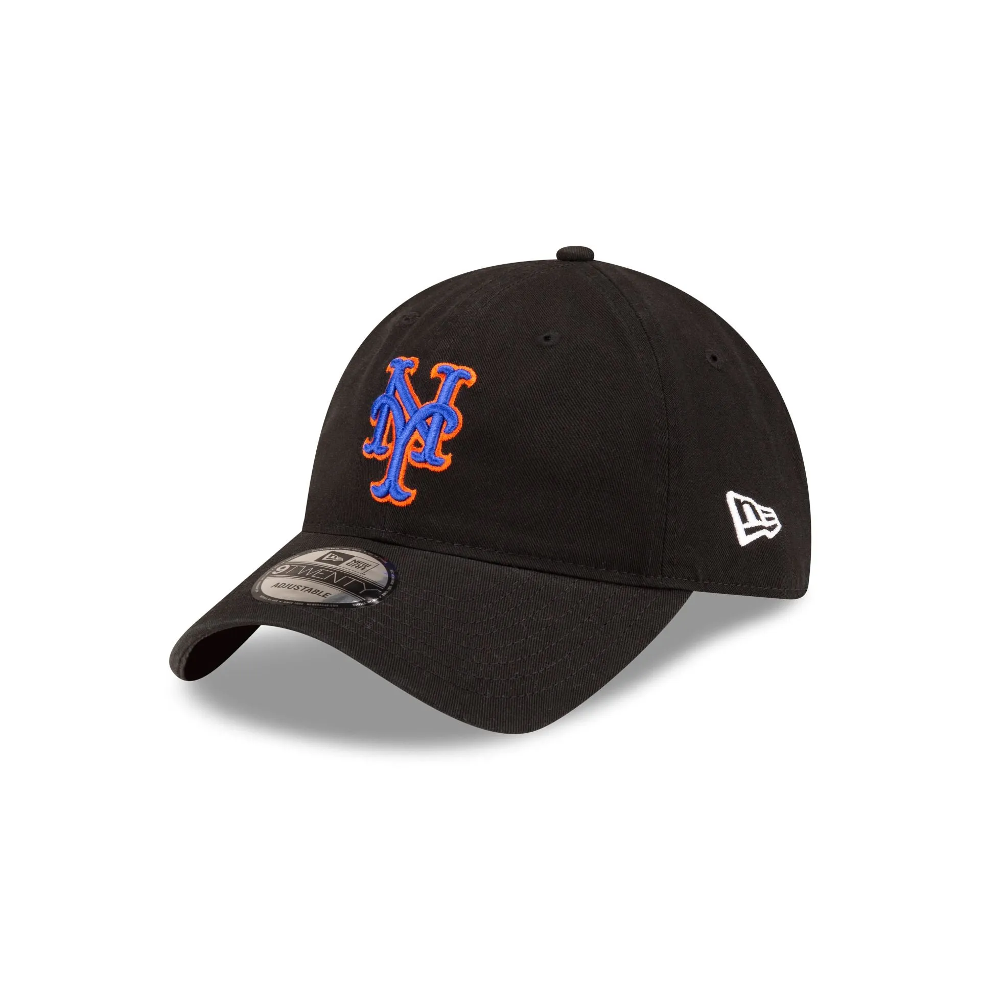 New York Mets Core Classic Black 9TWENTY Adjustable Hat sold by New Era