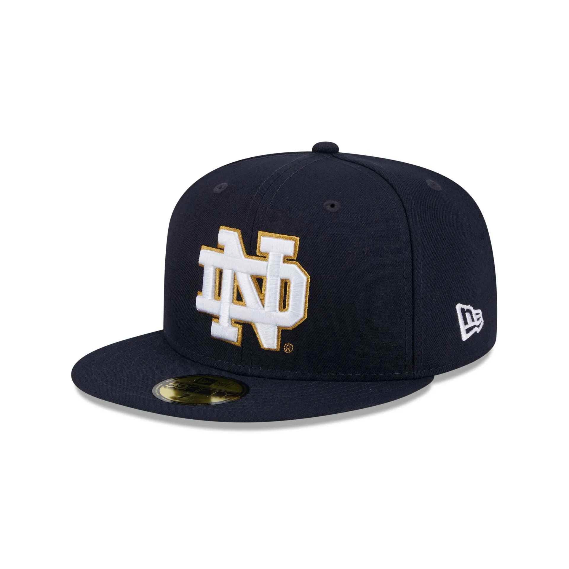 Notre Dame Fighting Irish Navy 59FIFTY Fitted Hat sold by New Era