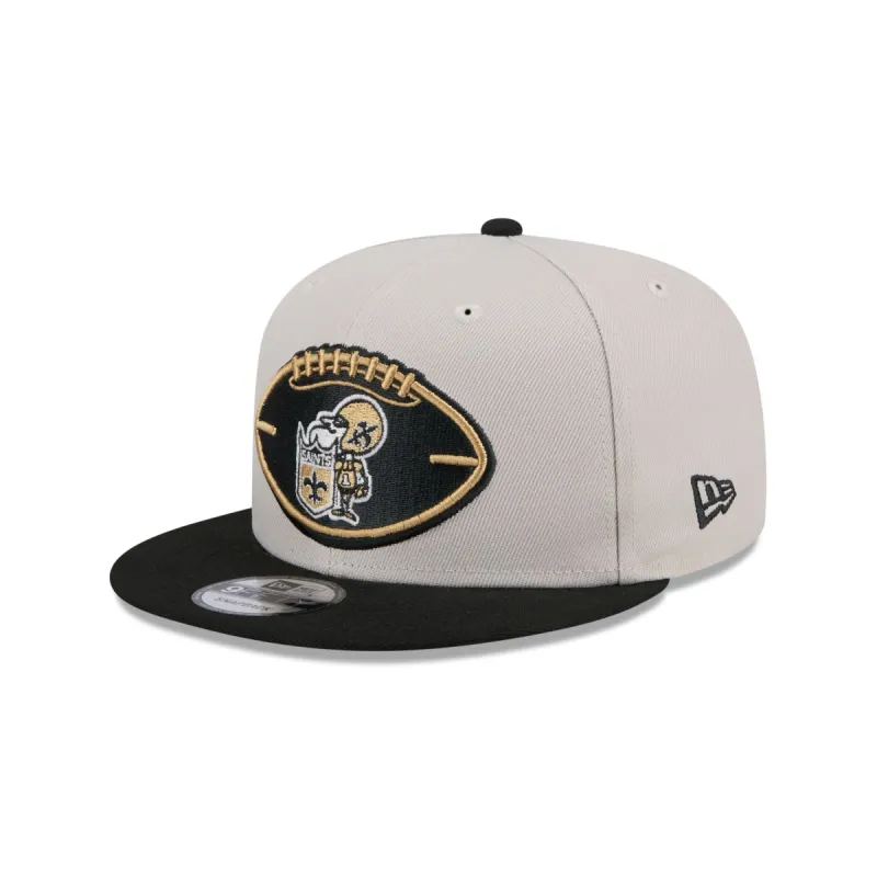 New Orleans Saints 2024 Historic Sideline 9FIFTY Snapback Hat sold by New Era