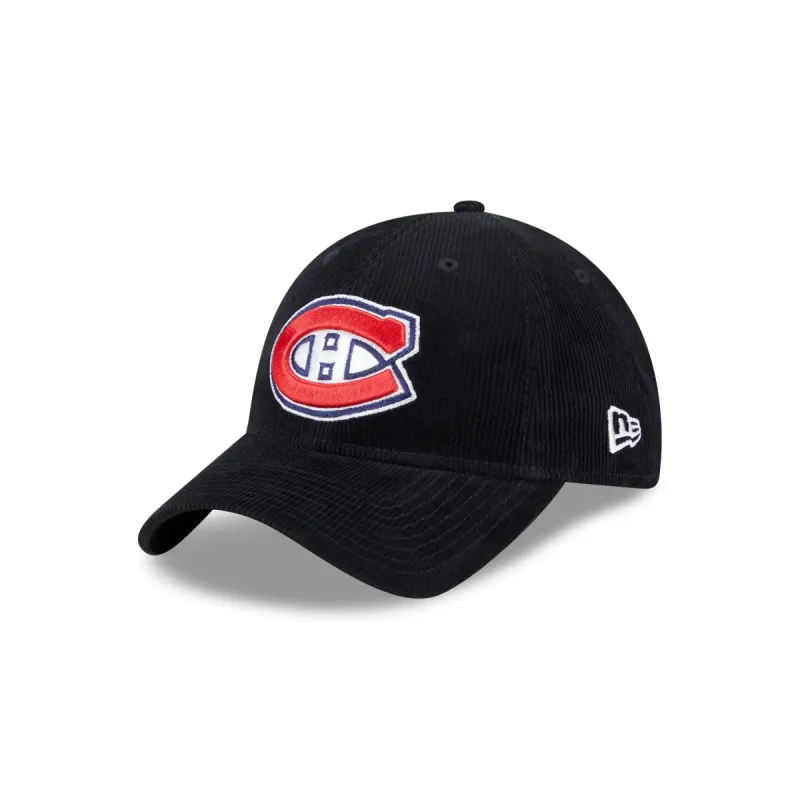 Montreal Canadiens Corded 9TWENTY Adjustable Hat sold by New Era