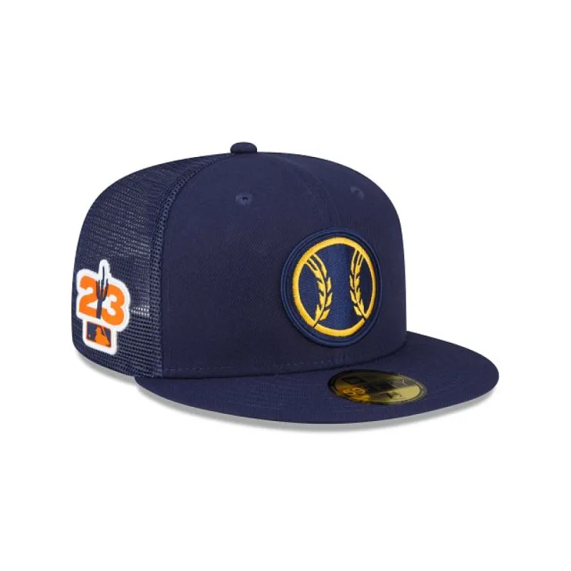 Milwaukee Brewers 2023 Spring Training 59FIFTY Fitted Hat sold by New Era