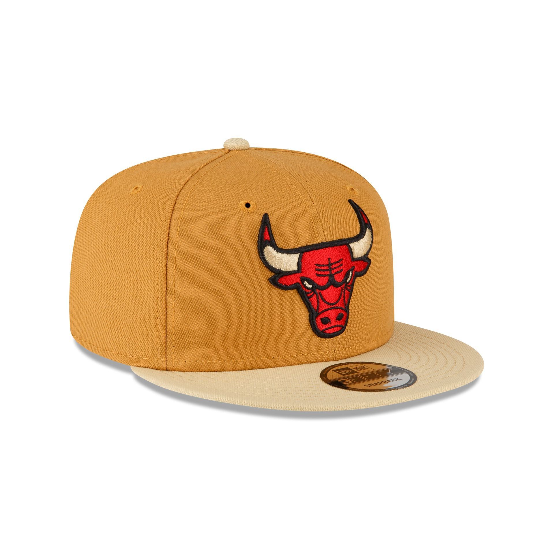 Chicago Bulls Oatmeal 9FIFTY Snapback Hat sold by New Era product image thumbnail 3