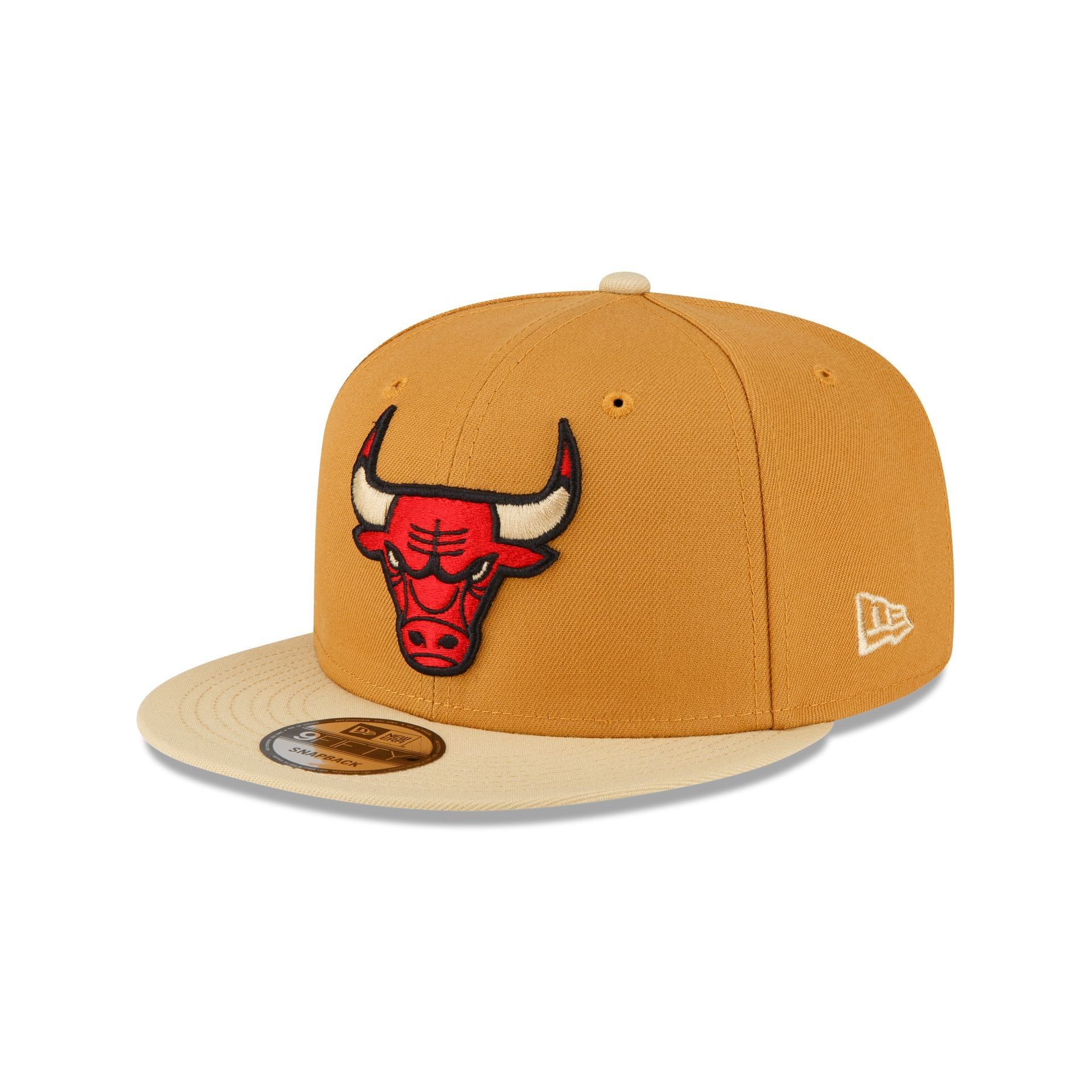 Chicago Bulls Oatmeal 9FIFTY Snapback Hat sold by New Era