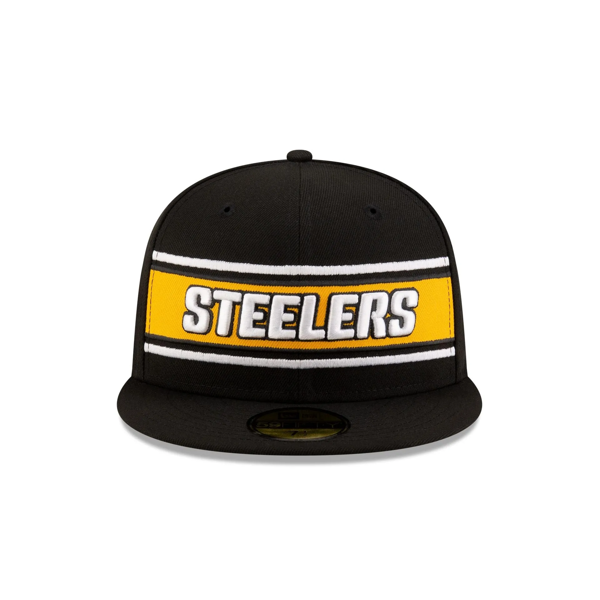 Pittsburgh Steelers 2024 Sideline Black 59FIFTY Fitted Hat sold by New Era product image thumbnail 2
