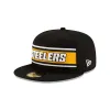 Pittsburgh Steelers 2024 Sideline Black 59FIFTY Fitted Hat sold by New Era