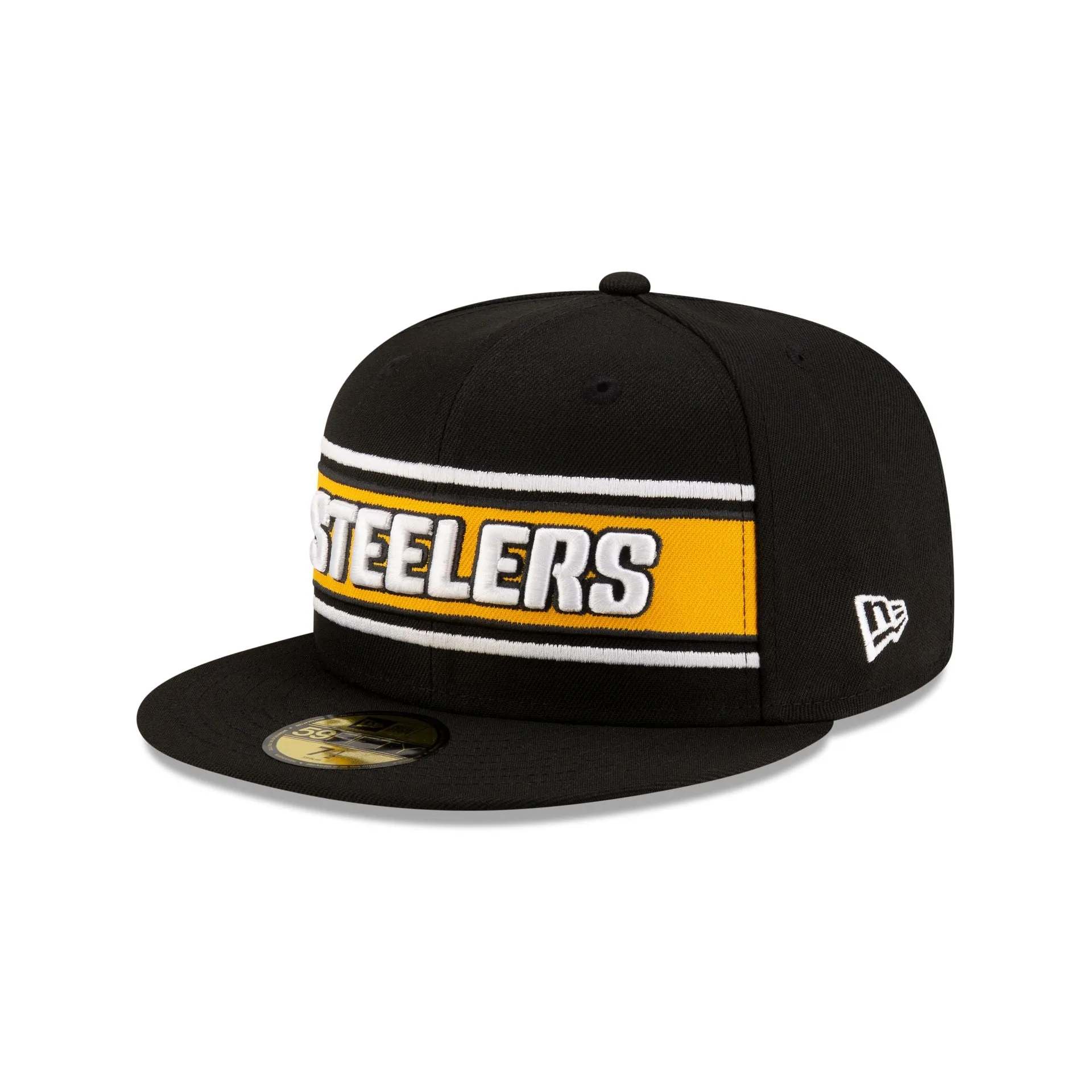 Pittsburgh Steelers 2024 Sideline Black 59FIFTY Fitted Hat sold by New Era product image thumbnail 3