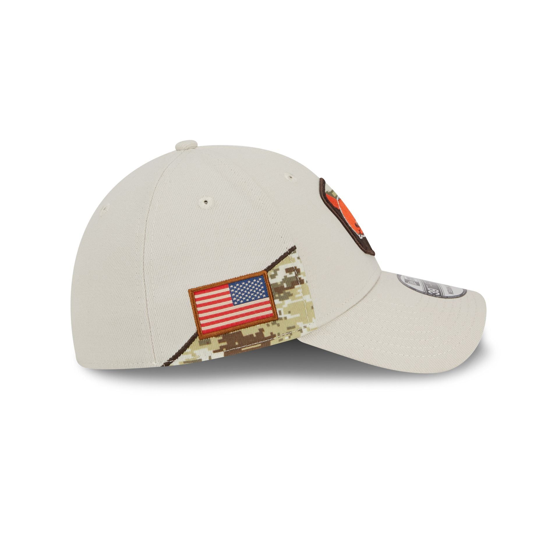 Cleveland Browns 2023 Salute to Service 39THIRTY Stretch Fit Hat sold by New Era product image thumbnail 4