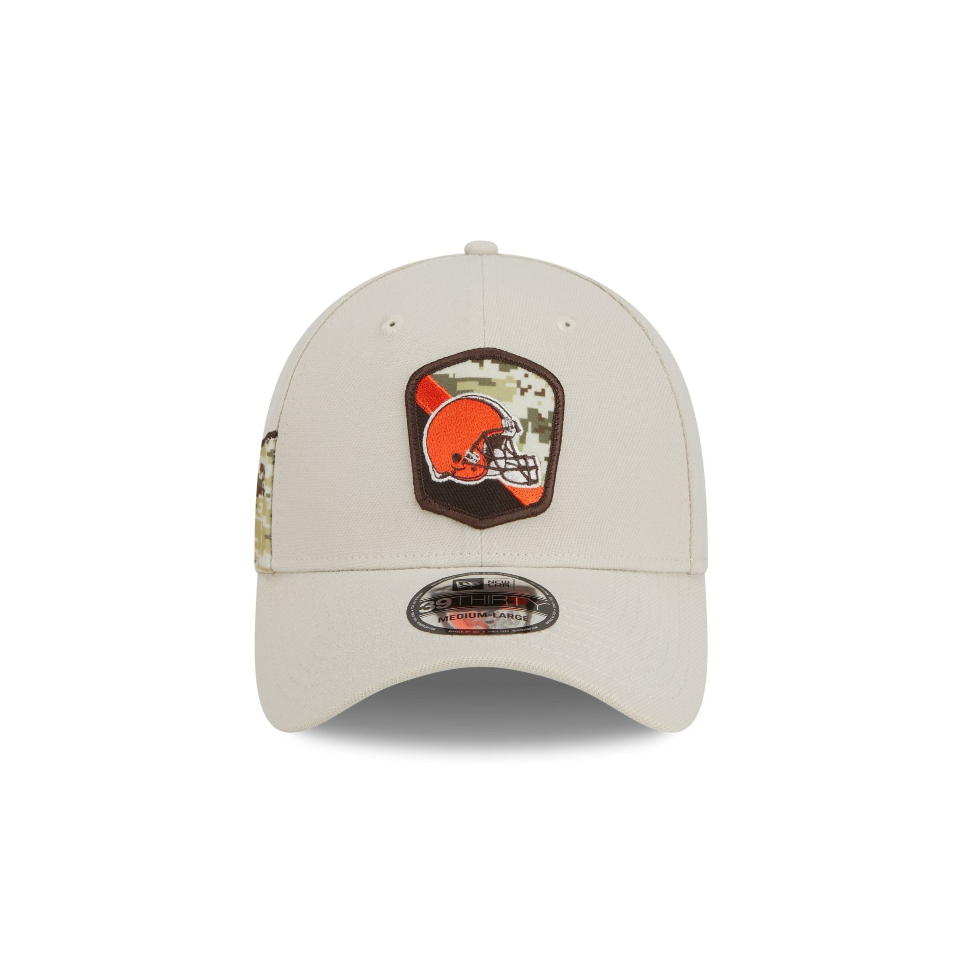 Cleveland Browns 2023 Salute to Service 39THIRTY Stretch Fit Hat sold by New Era product image thumbnail 2