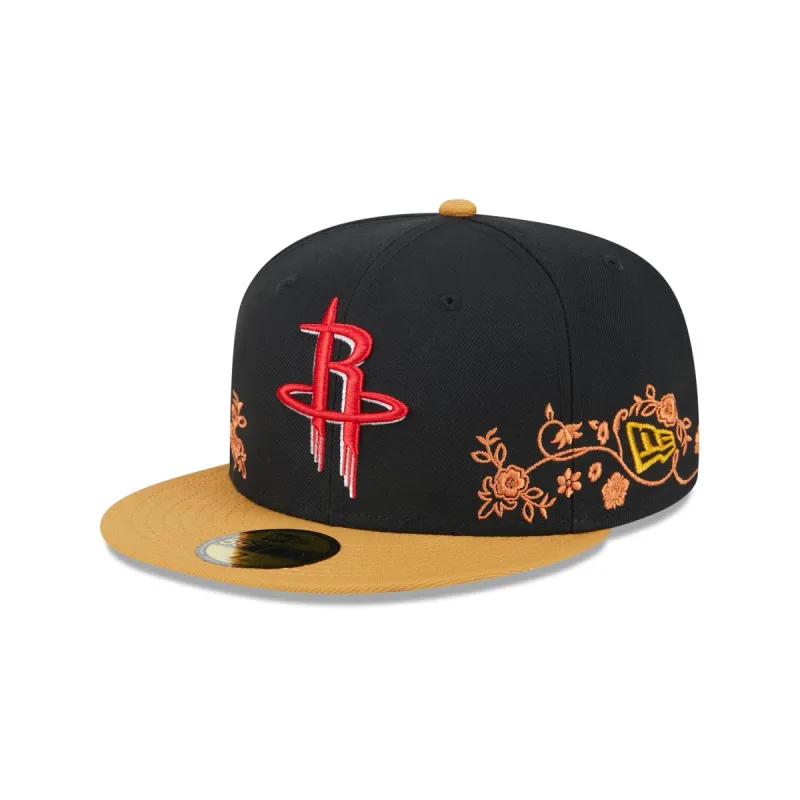 Houston Rockets Floral Vine 59FIFTY Fitted Hat sold by New Era