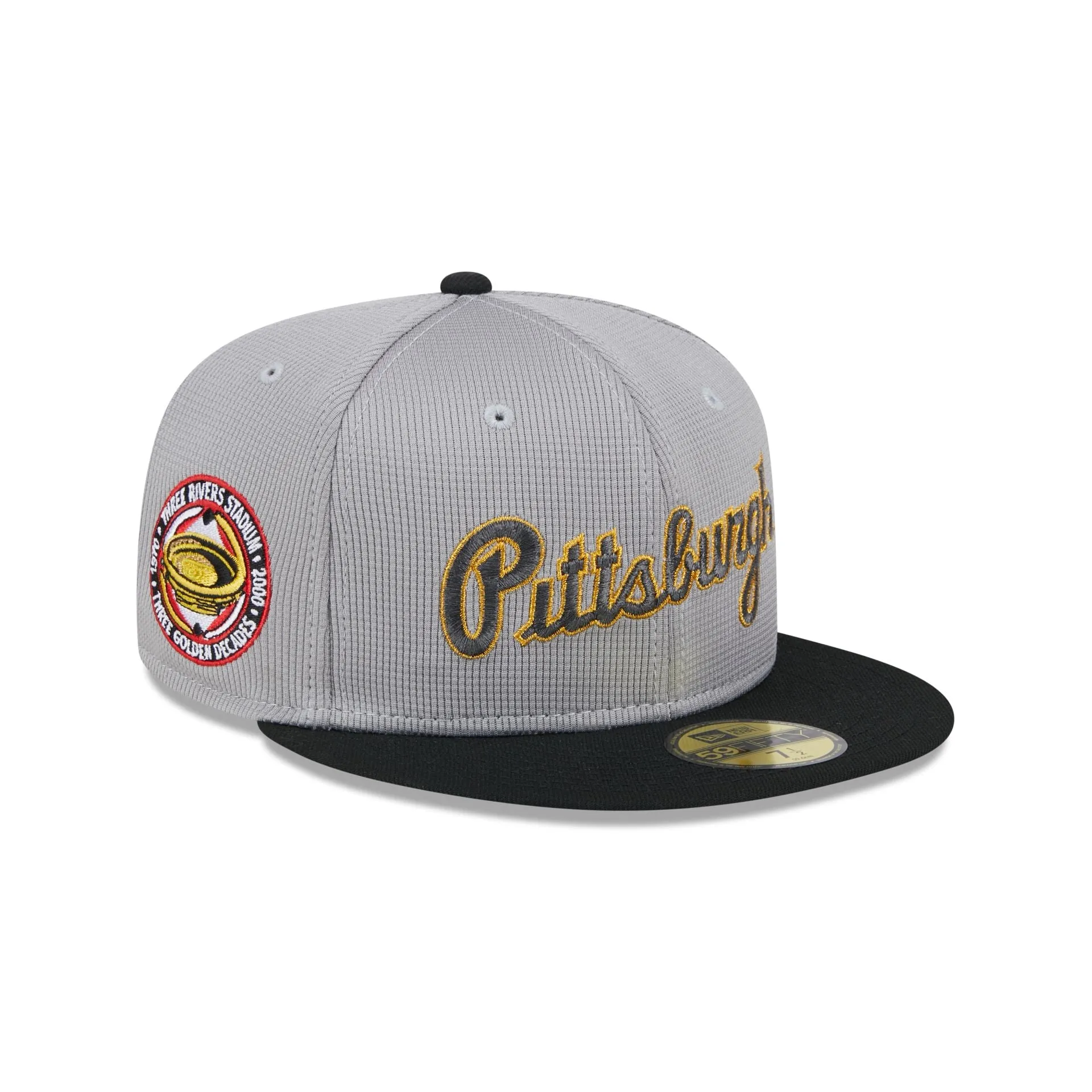 Pittsburgh Pirates Pivot Mesh 59FIFTY Fitted Hat sold by New Era