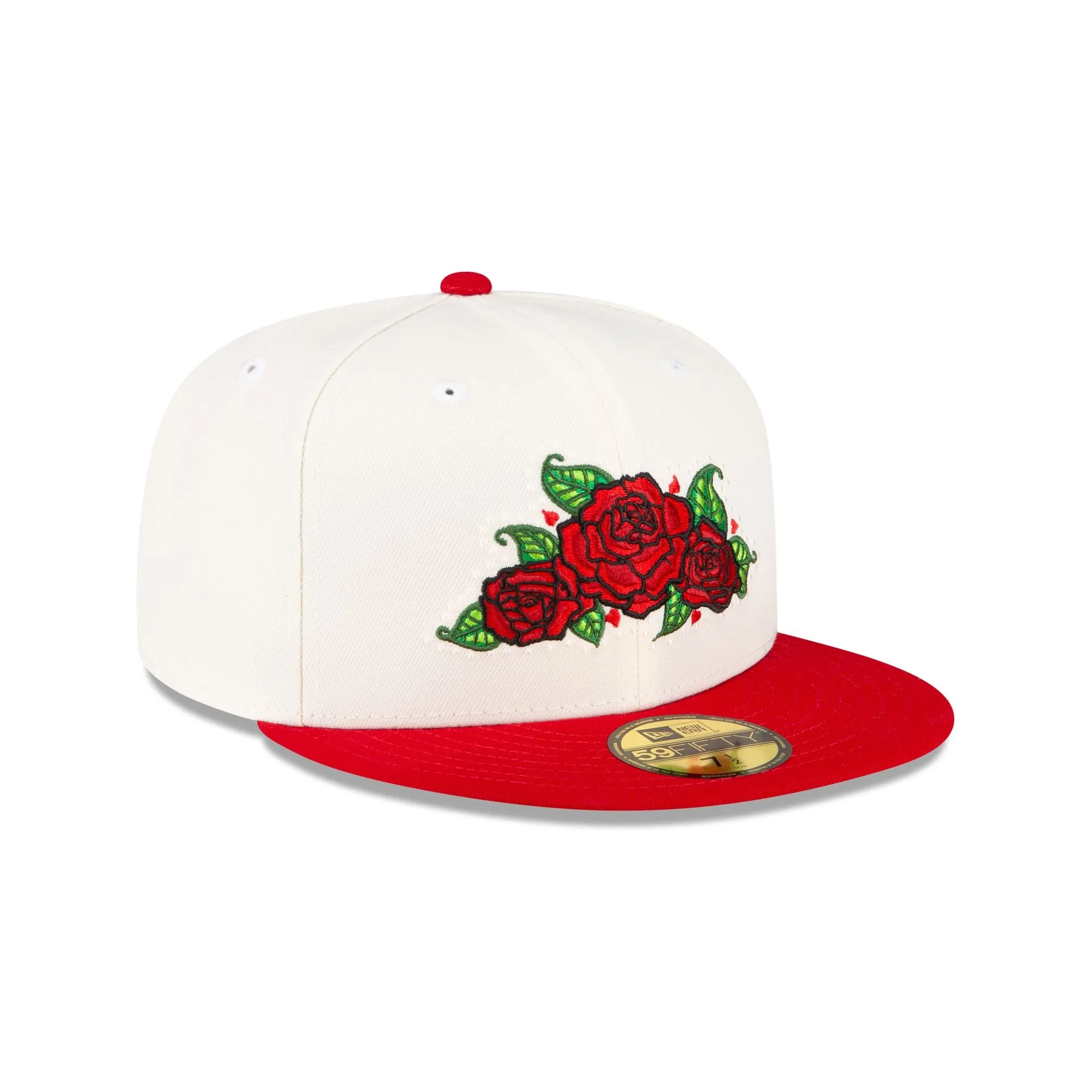 Day of the Dead Roses Red 59FIFTY Fitted Hat sold by New Era product image thumbnail 3