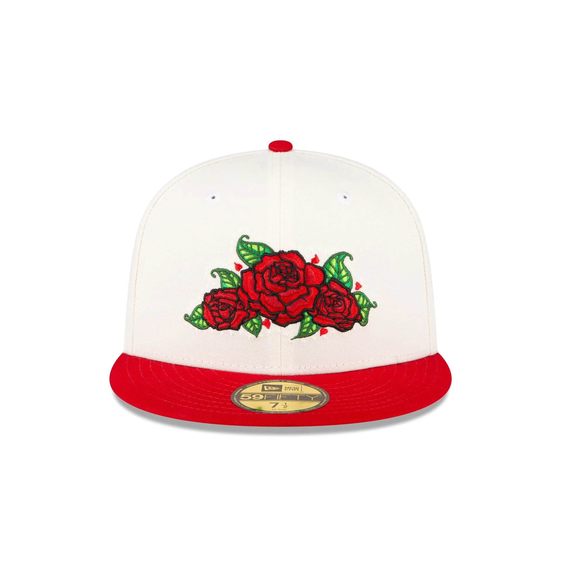 Day of the Dead Roses Red 59FIFTY Fitted Hat sold by New Era product image thumbnail 2