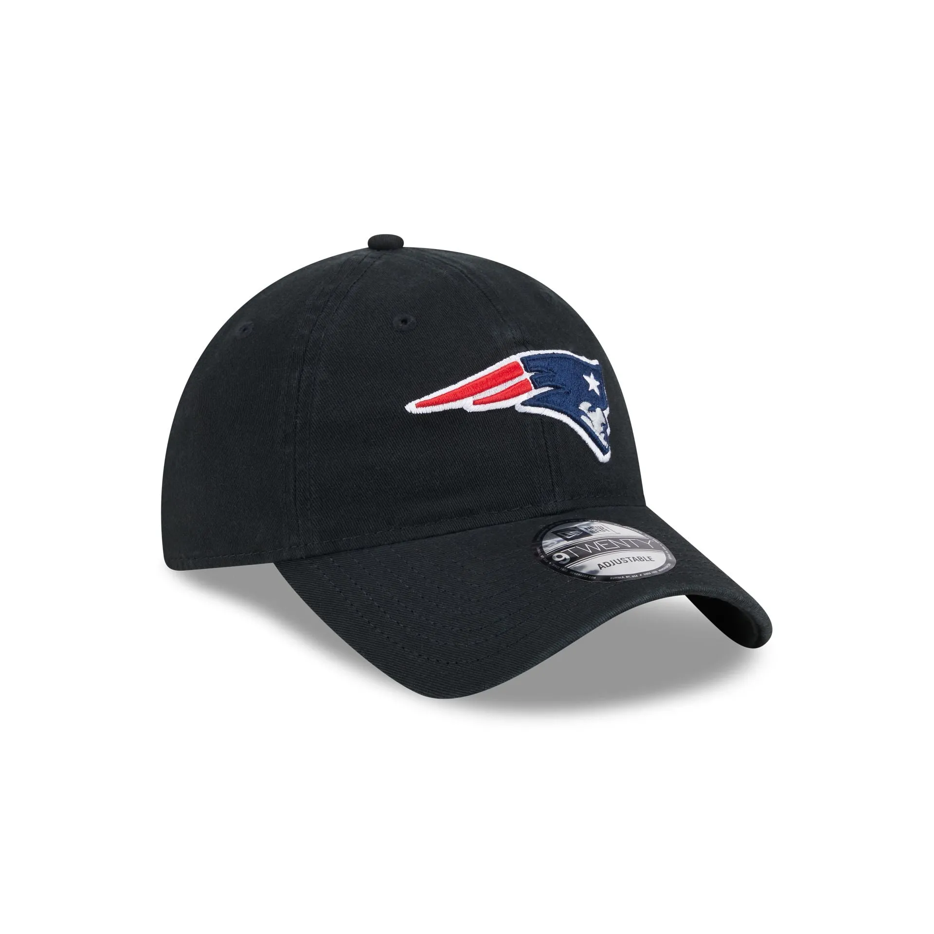 New England Patriots Black 9TWENTY Adjustable Hat sold by New Era product image thumbnail 3
