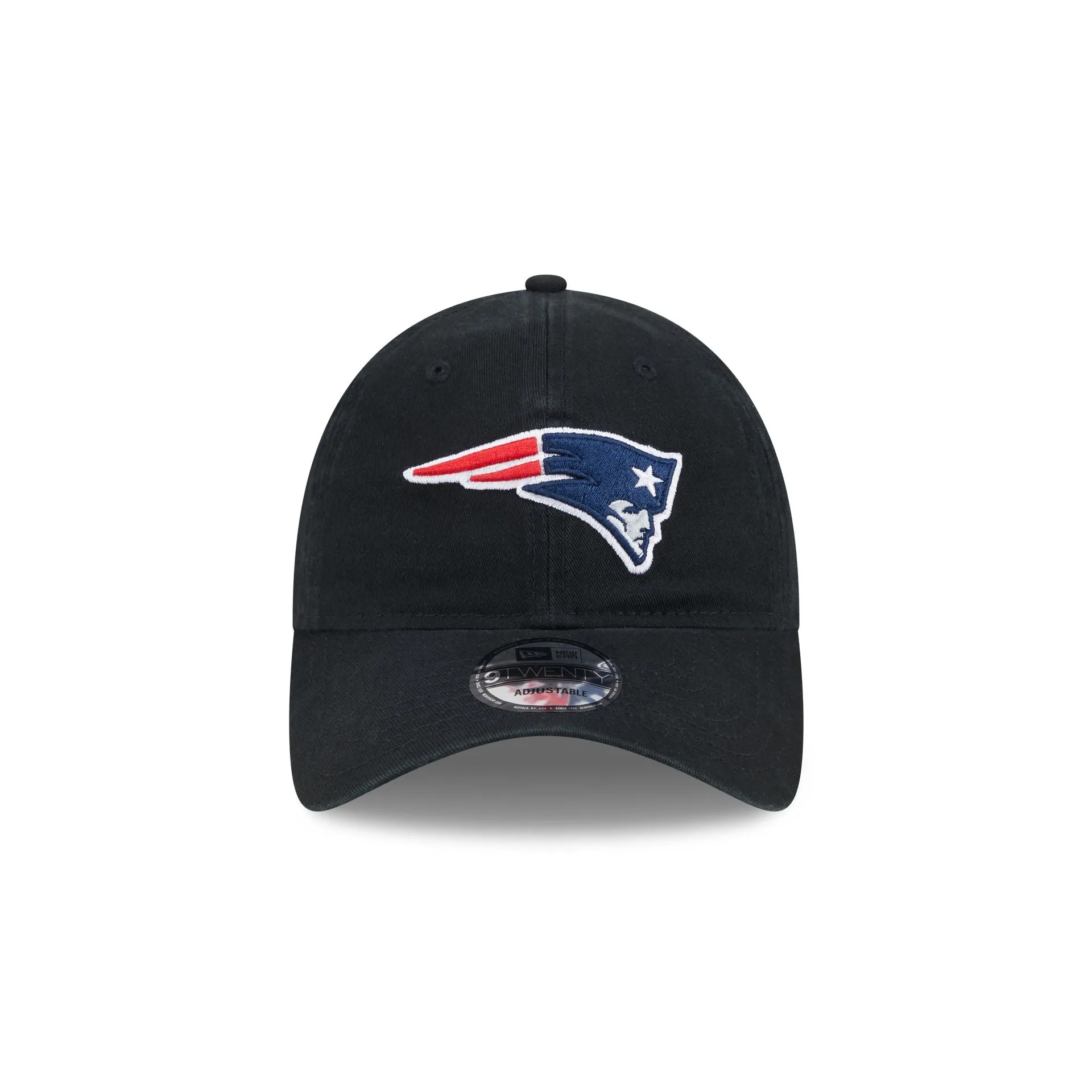 New England Patriots Black 9TWENTY Adjustable Hat sold by New Era product image thumbnail 2