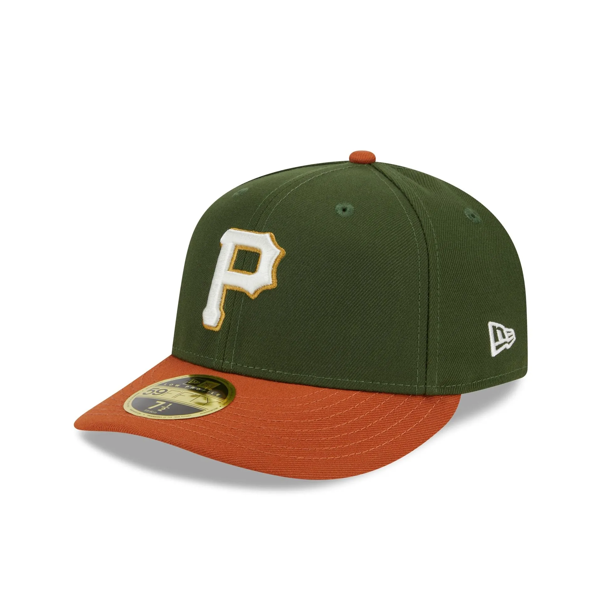 Pittsburgh Pirates Scarlet Low Profile 59FIFTY Fitted Hat sold by New Era product image thumbnail 3